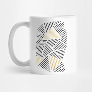 Ab Linear White Gold New Mug